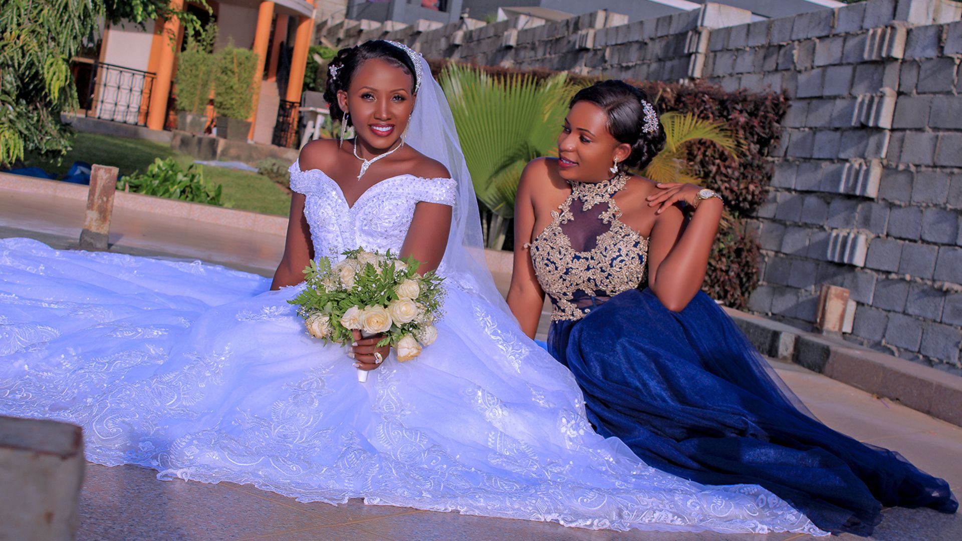 Closeup of a Banquet table at Kampala Serena Hotel
